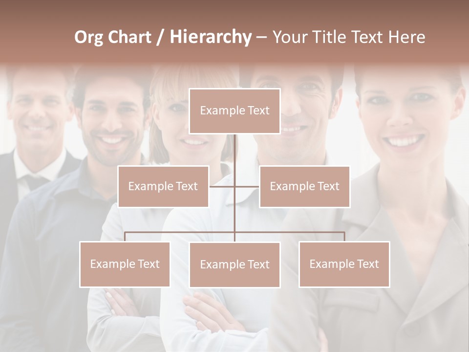 Partner Hispanic Standing PowerPoint Template