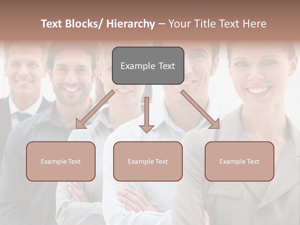 Partner Hispanic Standing PowerPoint Template