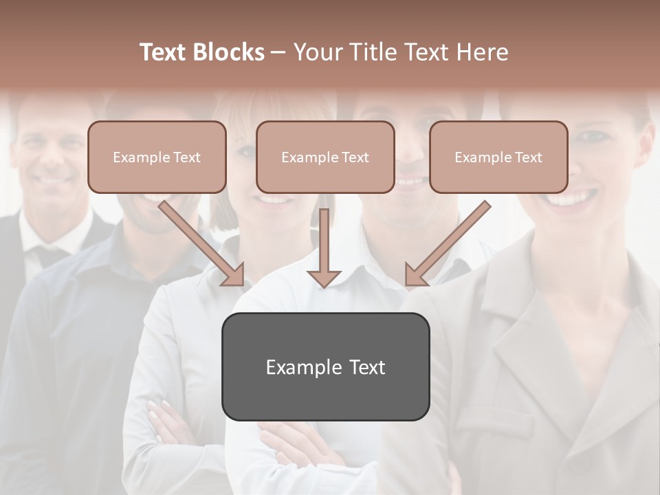 Partner Hispanic Standing PowerPoint Template