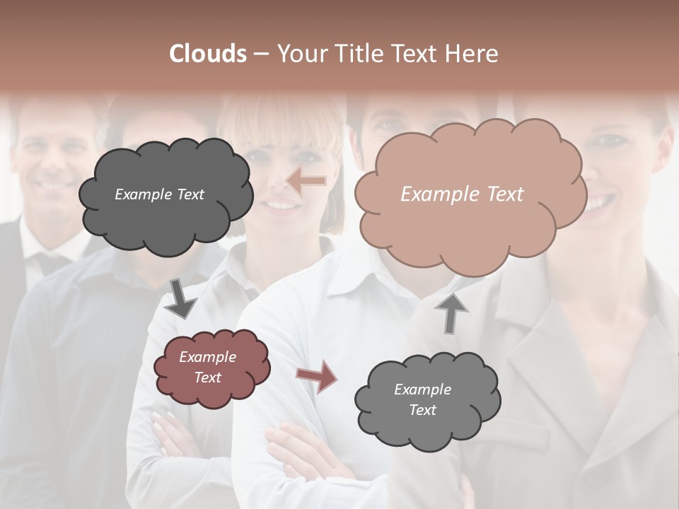 Partner Hispanic Standing PowerPoint Template