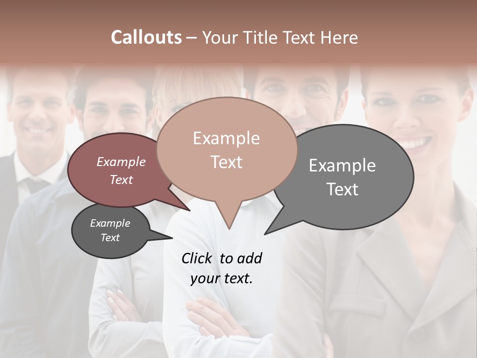 Partner Hispanic Standing PowerPoint Template