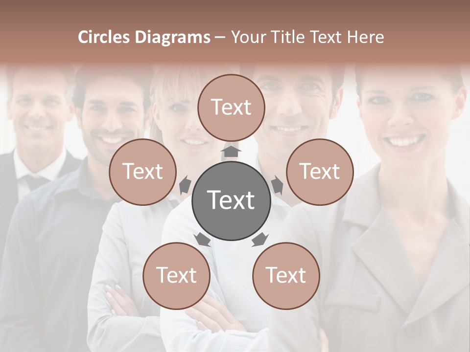 Partner Hispanic Standing PowerPoint Template