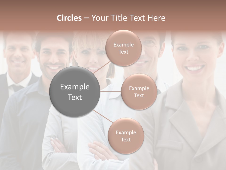 Partner Hispanic Standing PowerPoint Template