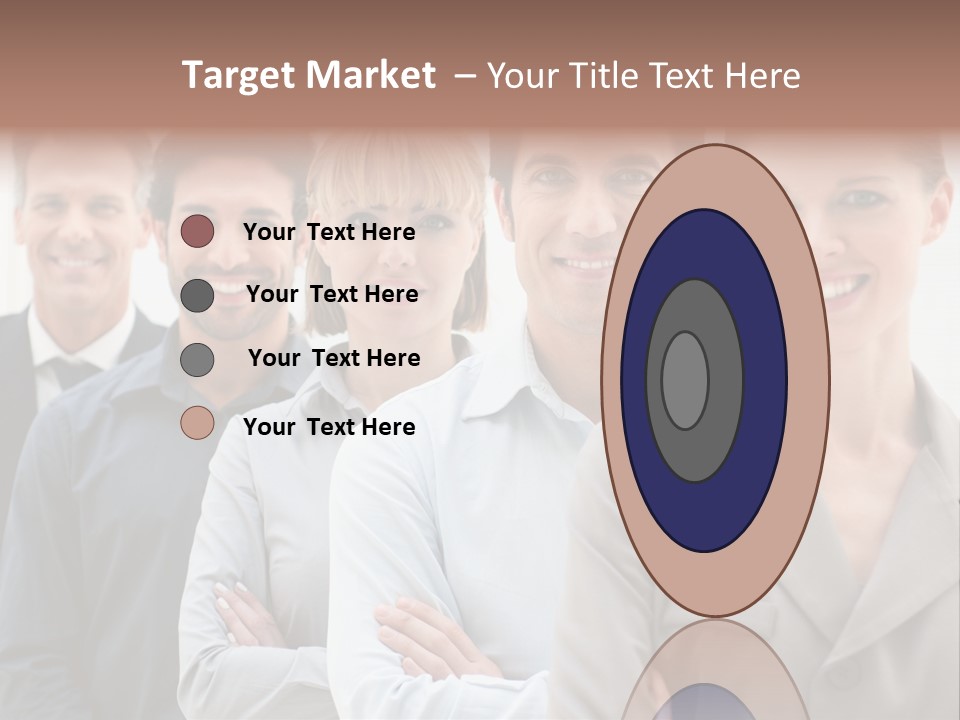 Partner Hispanic Standing PowerPoint Template