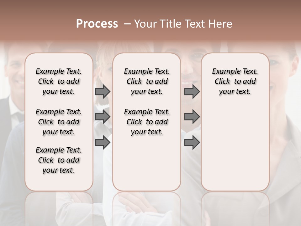 Partner Hispanic Standing PowerPoint Template