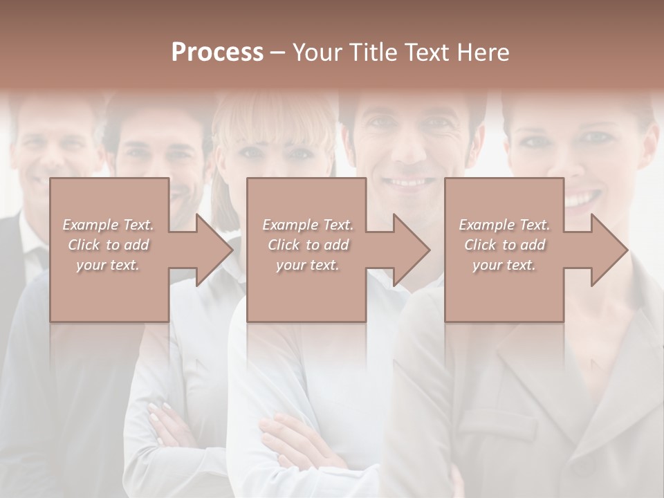 Partner Hispanic Standing PowerPoint Template
