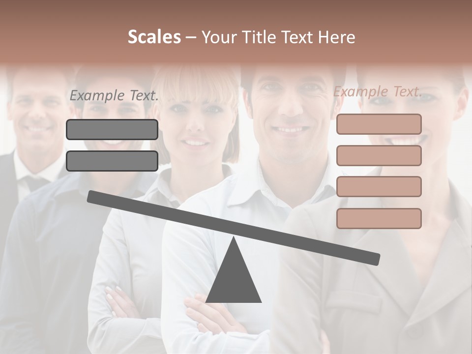 Partner Hispanic Standing PowerPoint Template