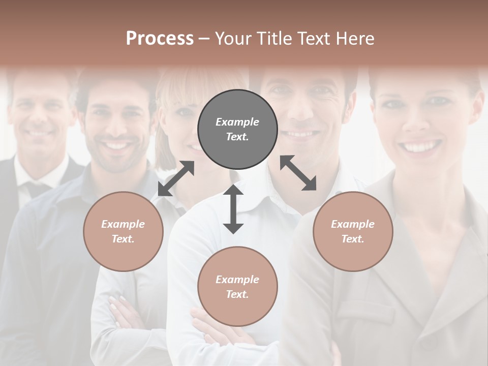 Partner Hispanic Standing PowerPoint Template