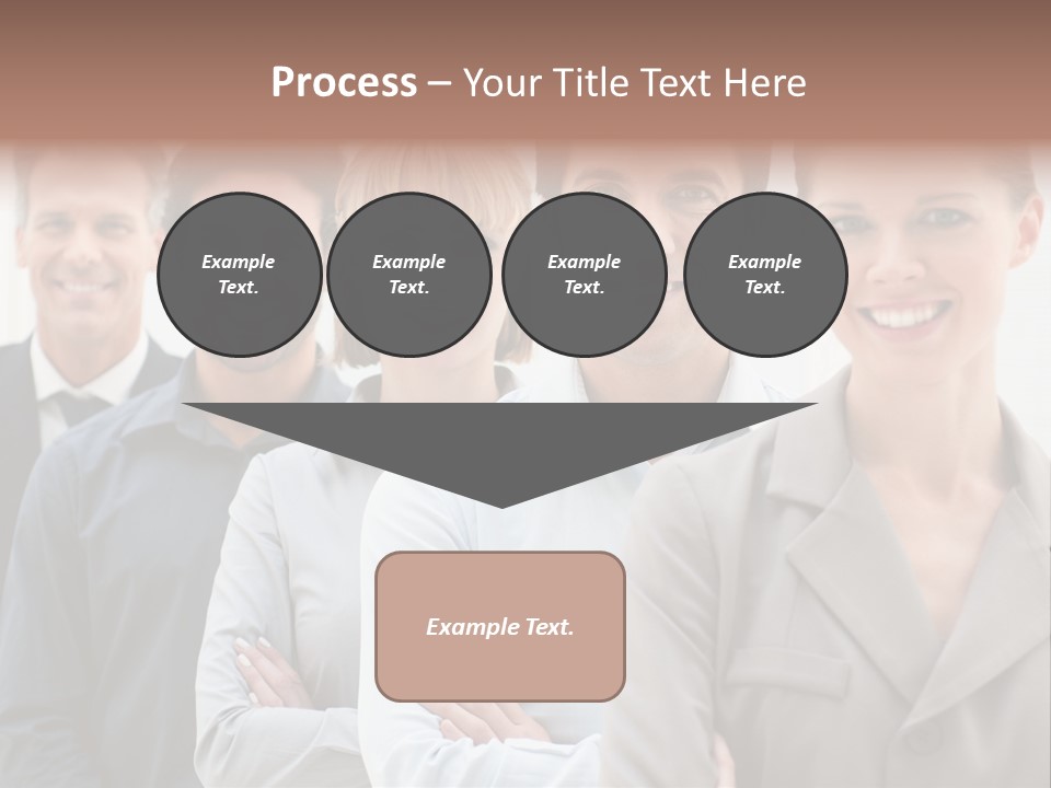 Partner Hispanic Standing PowerPoint Template
