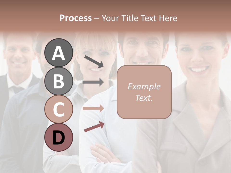 Partner Hispanic Standing PowerPoint Template