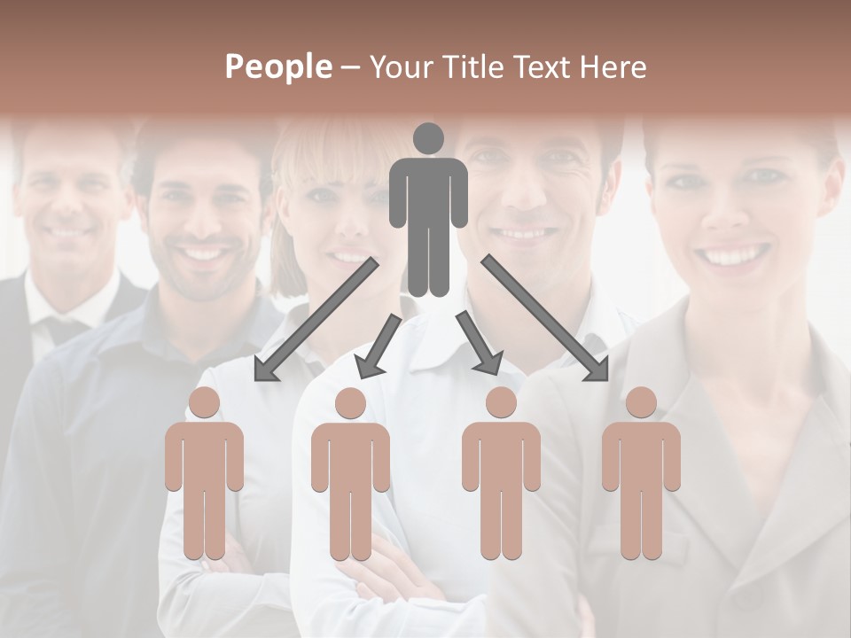 Partner Hispanic Standing PowerPoint Template