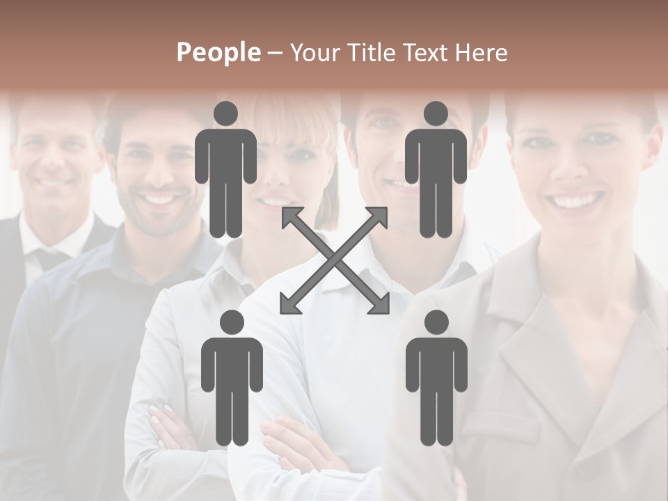Partner Hispanic Standing PowerPoint Template
