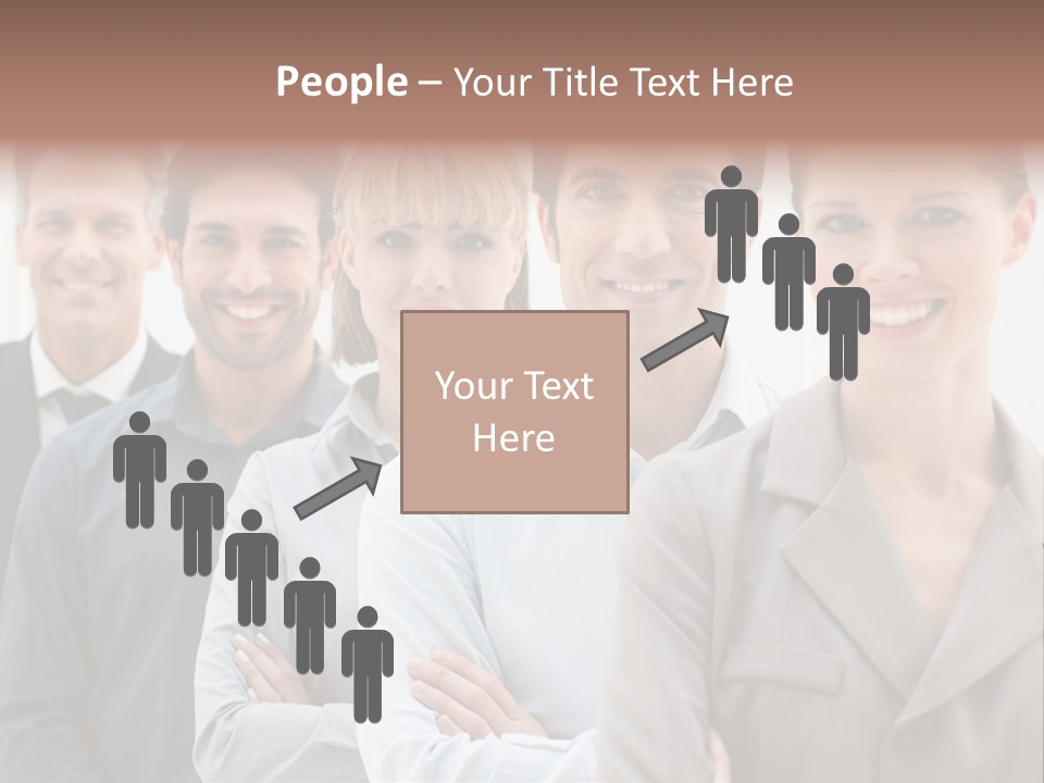Partner Hispanic Standing PowerPoint Template