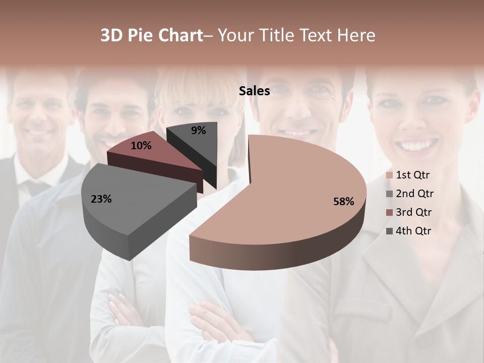 Partner Hispanic Standing PowerPoint Template