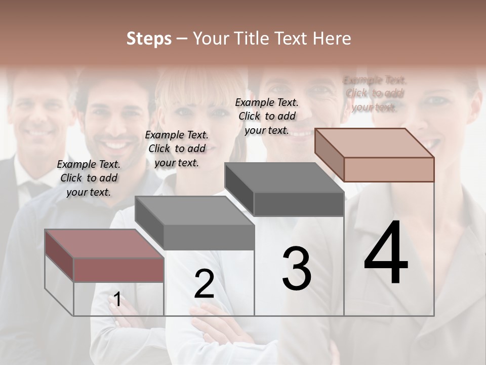 Partner Hispanic Standing PowerPoint Template