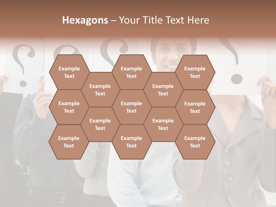 Doubt Help Smiling PowerPoint Template