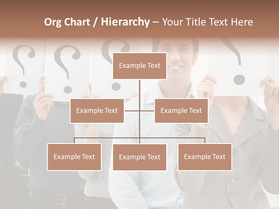 Doubt Help Smiling PowerPoint Template