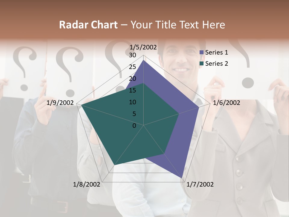 Doubt Help Smiling PowerPoint Template