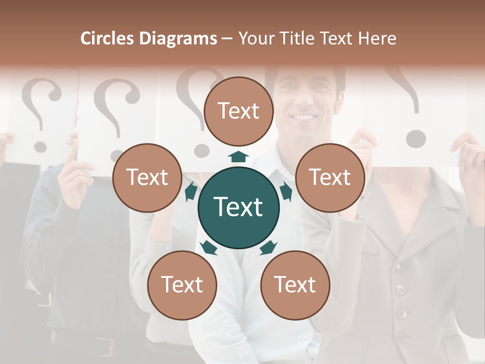 Doubt Help Smiling PowerPoint Template