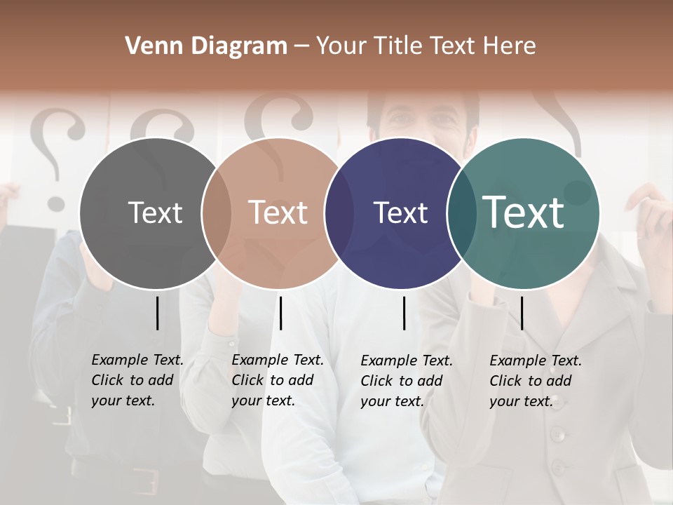 Doubt Help Smiling PowerPoint Template