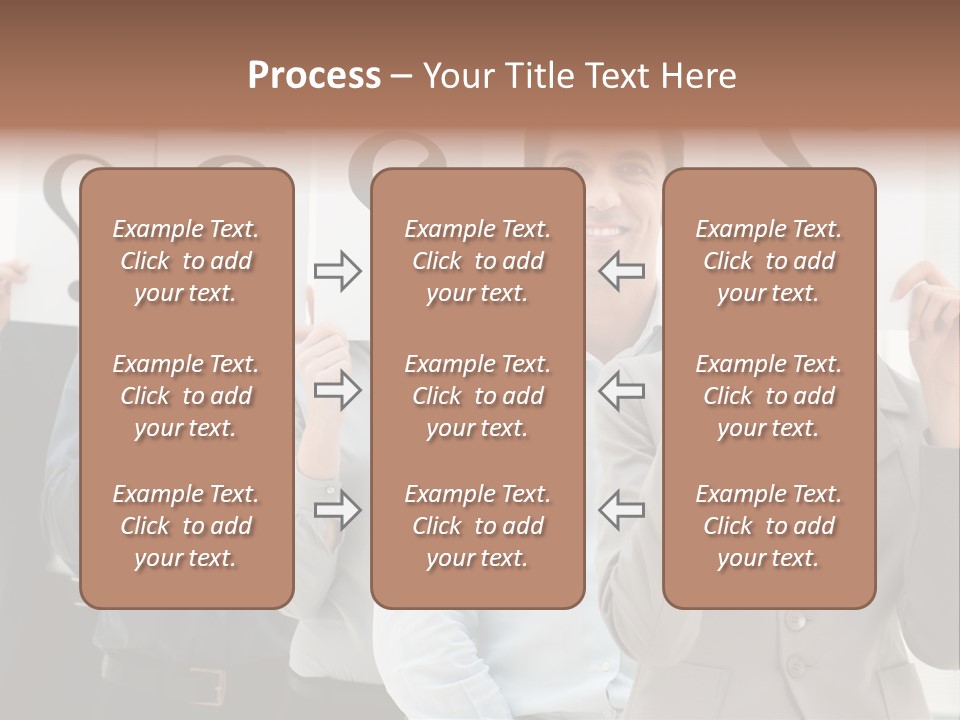 Doubt Help Smiling PowerPoint Template