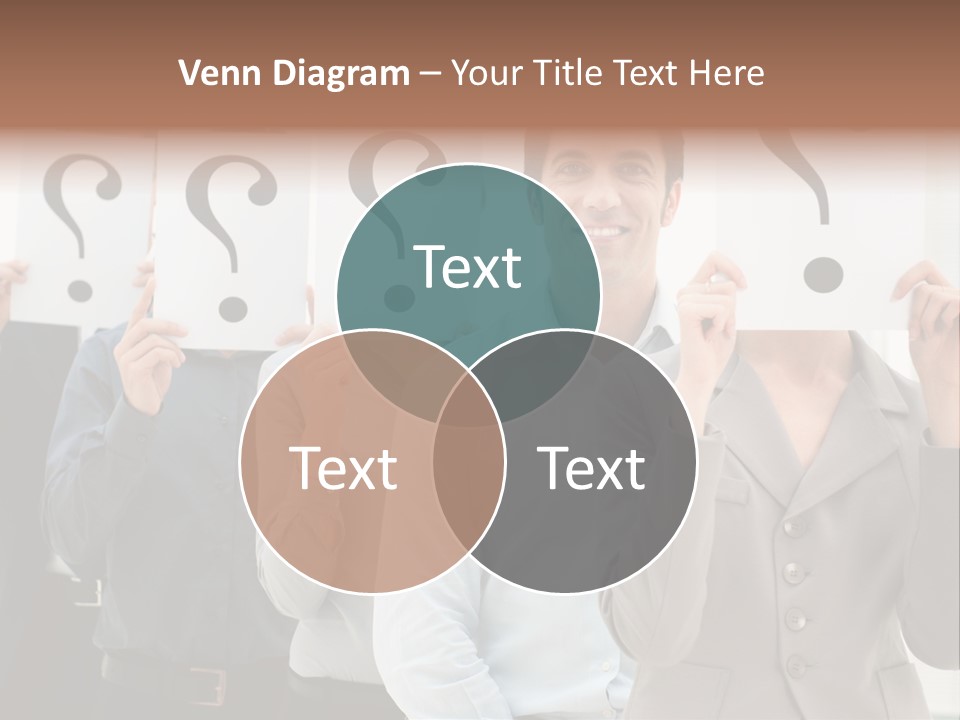 Doubt Help Smiling PowerPoint Template