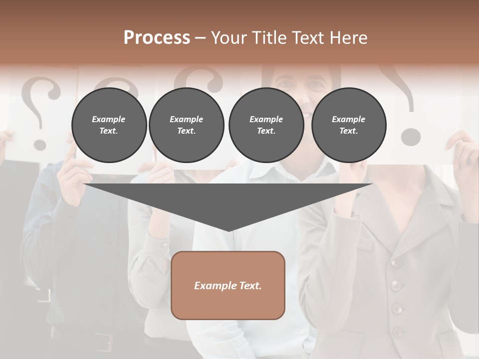 Doubt Help Smiling PowerPoint Template