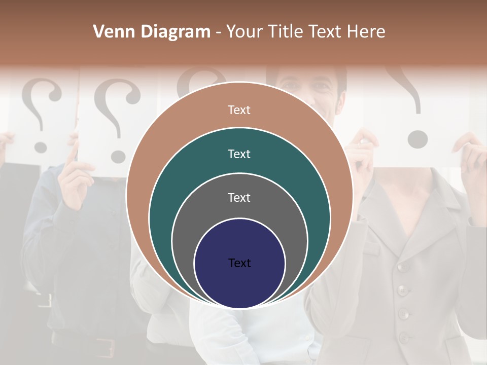 Doubt Help Smiling PowerPoint Template