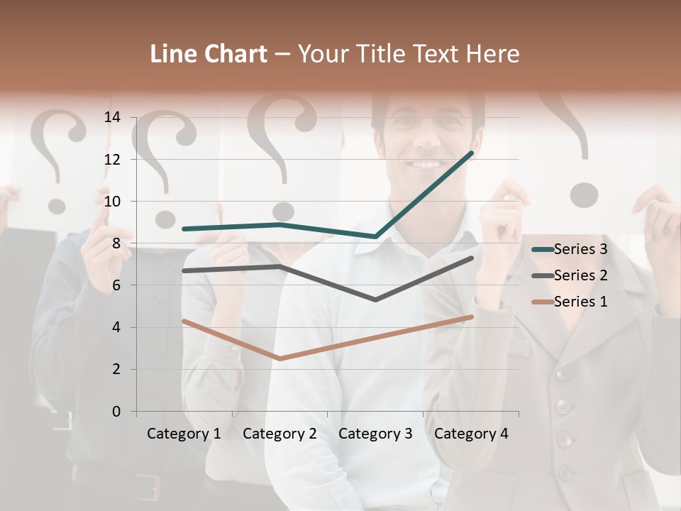 Doubt Help Smiling PowerPoint Template