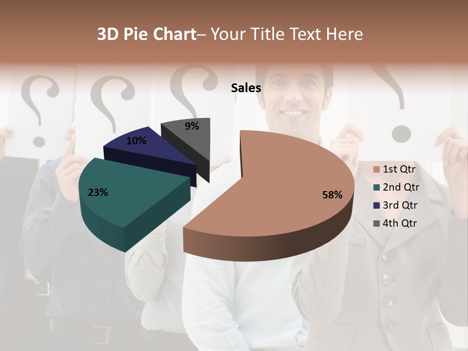 Doubt Help Smiling PowerPoint Template