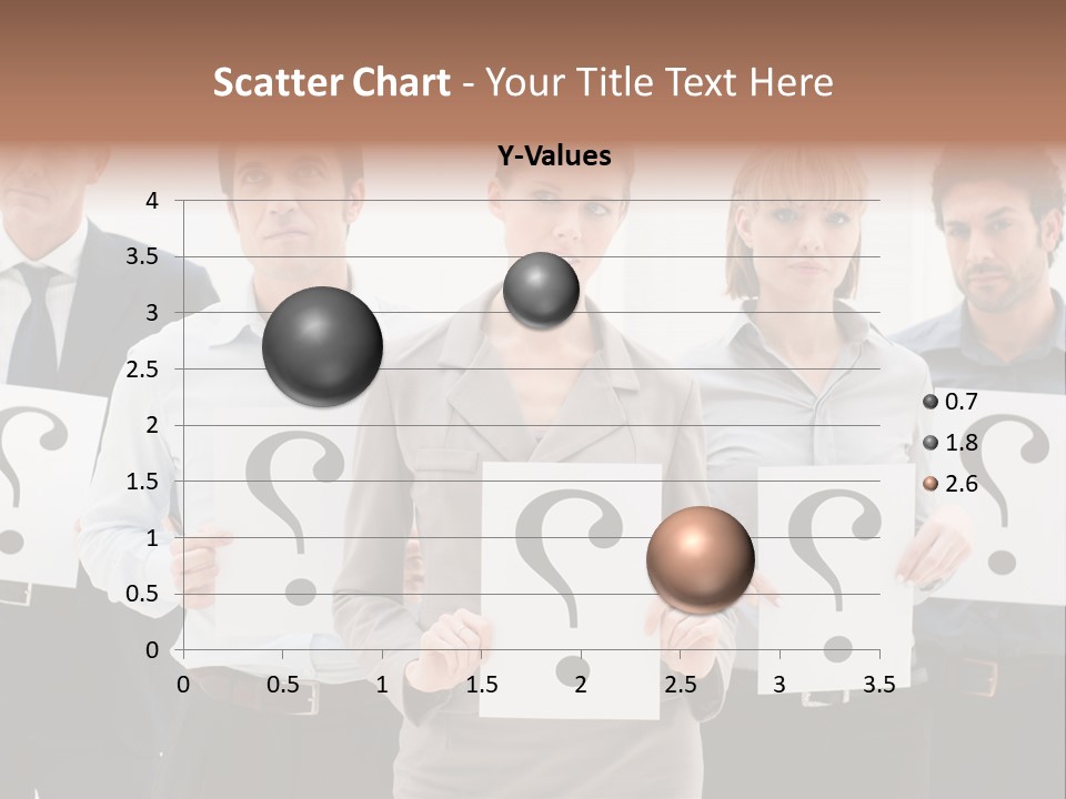 Recruitment Office Questionmark PowerPoint Template
