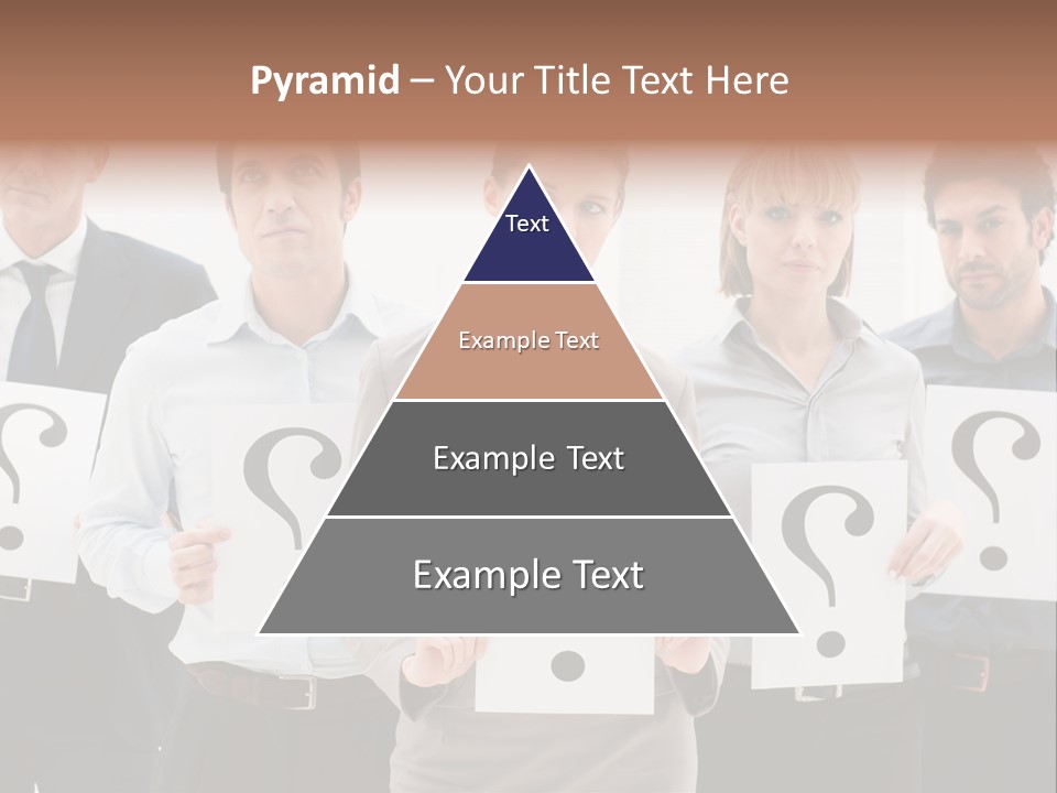 Recruitment Office Questionmark PowerPoint Template