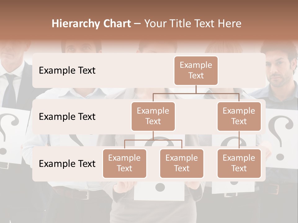 Recruitment Office Questionmark PowerPoint Template