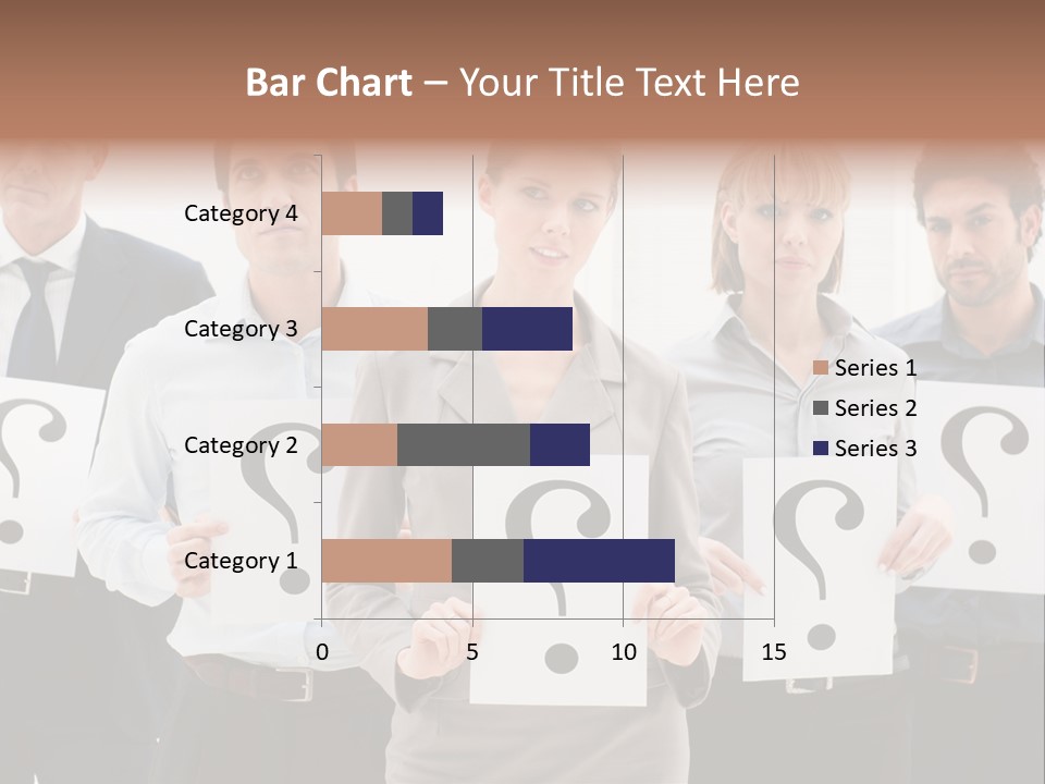 Recruitment Office Questionmark PowerPoint Template