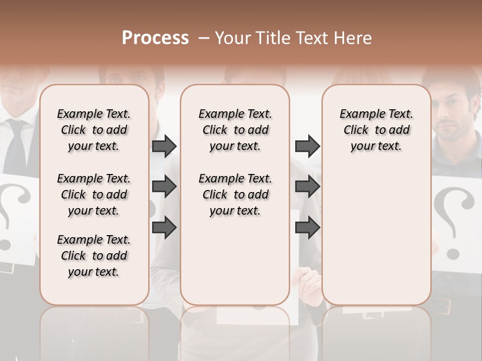 Recruitment Office Questionmark PowerPoint Template
