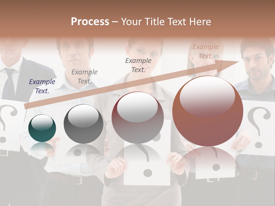 Recruitment Office Questionmark PowerPoint Template