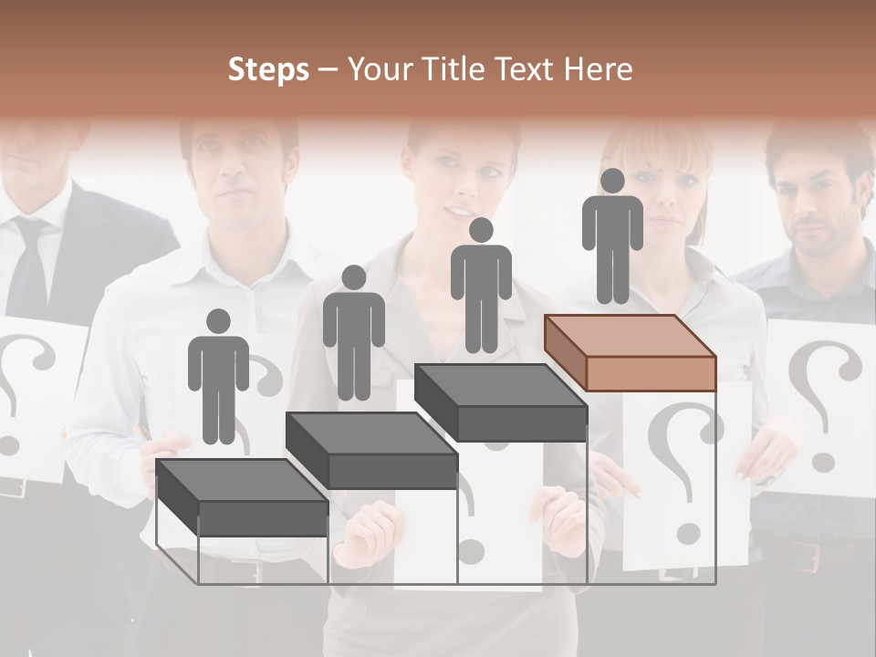 Recruitment Office Questionmark PowerPoint Template