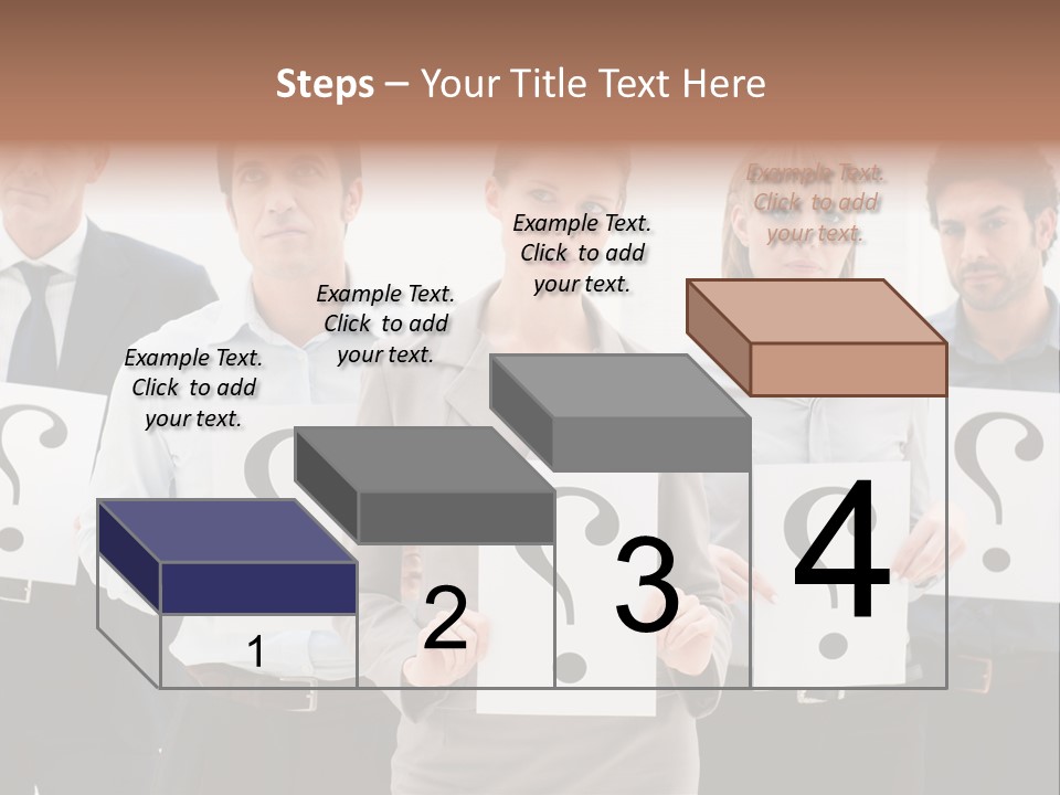 Recruitment Office Questionmark PowerPoint Template