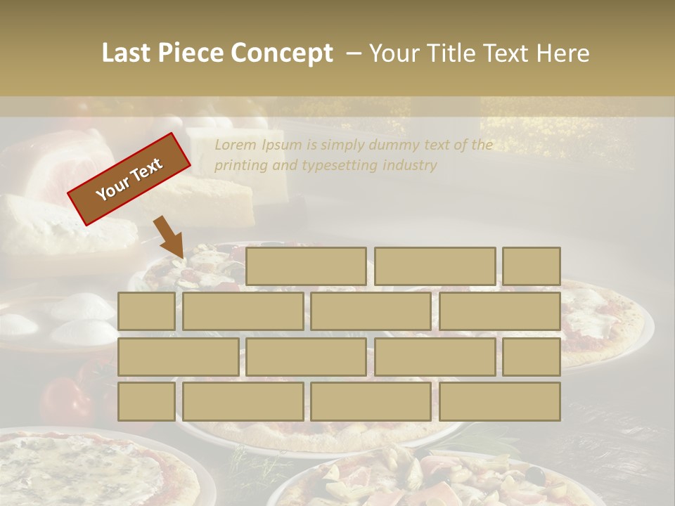 Intera Buona Mozzarella PowerPoint Template