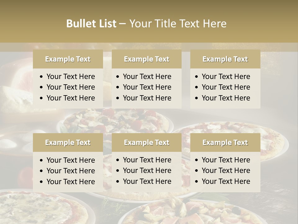 Intera Buona Mozzarella PowerPoint Template