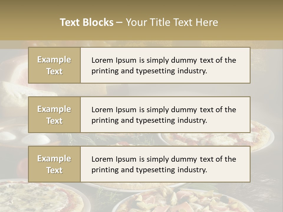 Intera Buona Mozzarella PowerPoint Template