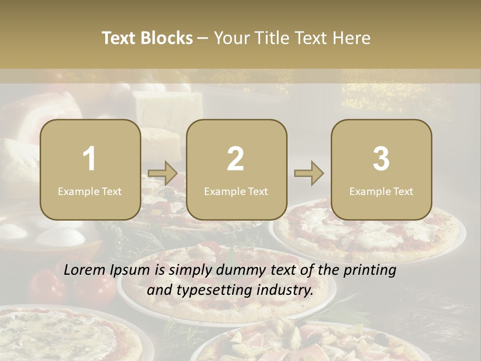 Intera Buona Mozzarella PowerPoint Template