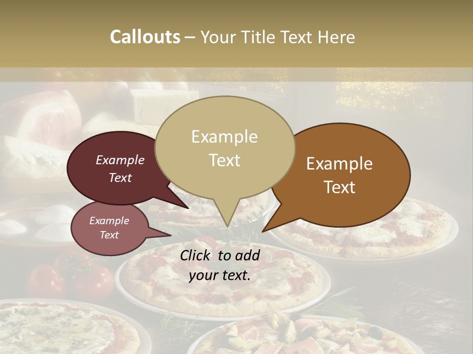 Intera Buona Mozzarella PowerPoint Template