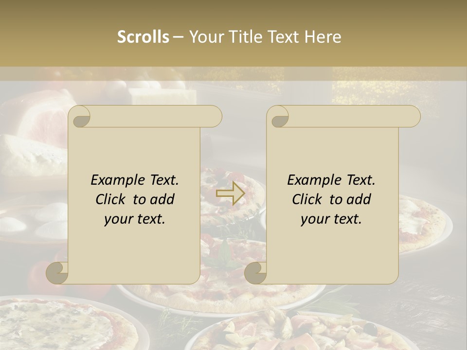 Intera Buona Mozzarella PowerPoint Template