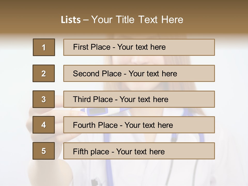 Youth Measure Only PowerPoint Template