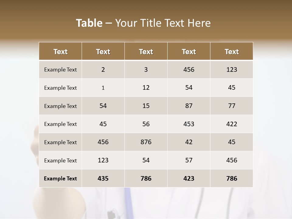 Youth Measure Only PowerPoint Template