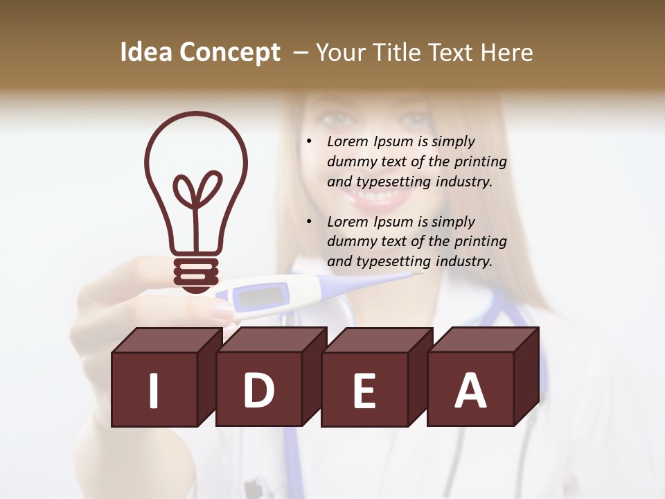 Youth Measure Only PowerPoint Template