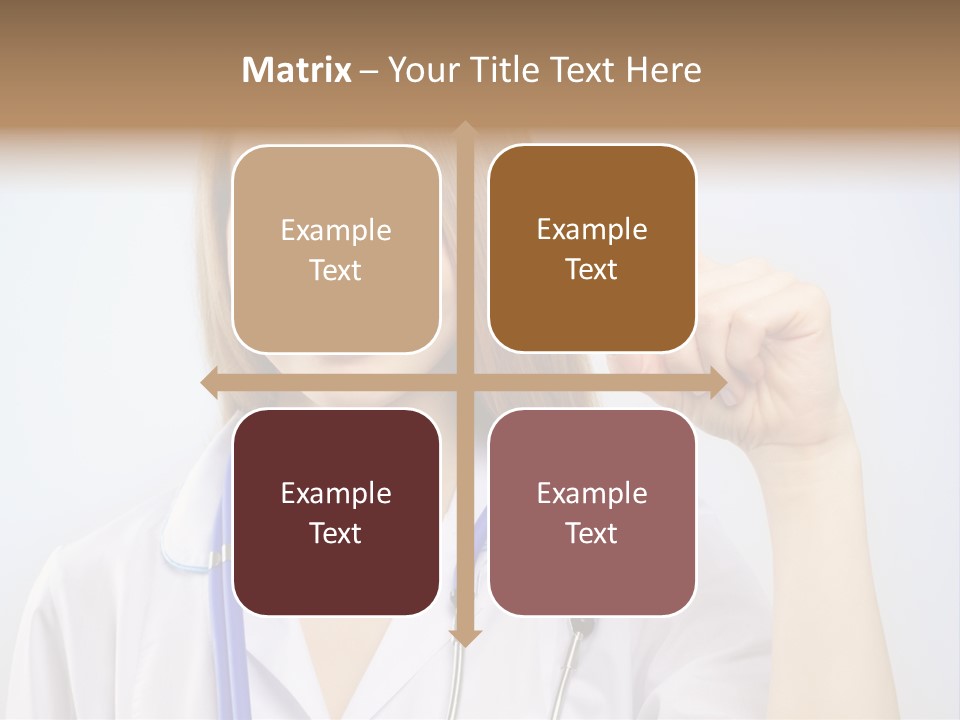 Alone Single Caucasian PowerPoint Template