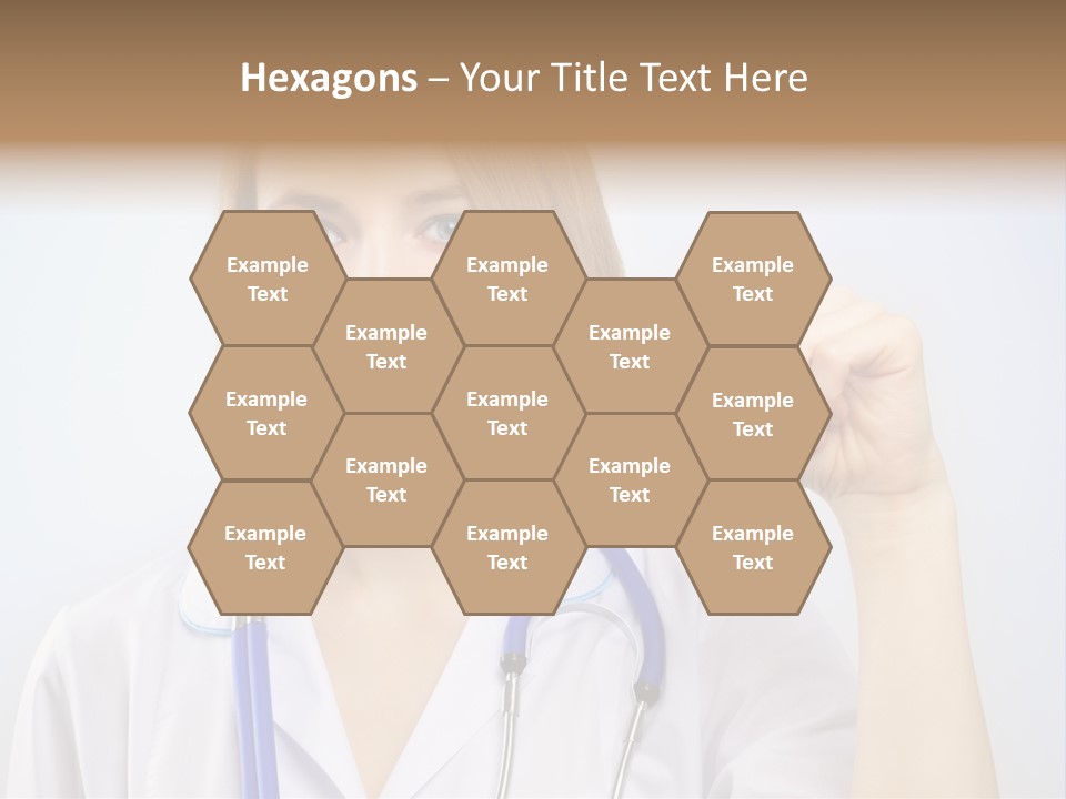 Alone Single Caucasian PowerPoint Template