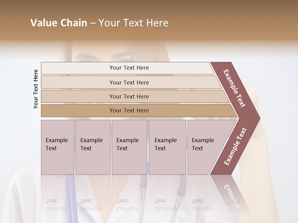 Alone Single Caucasian PowerPoint Template
